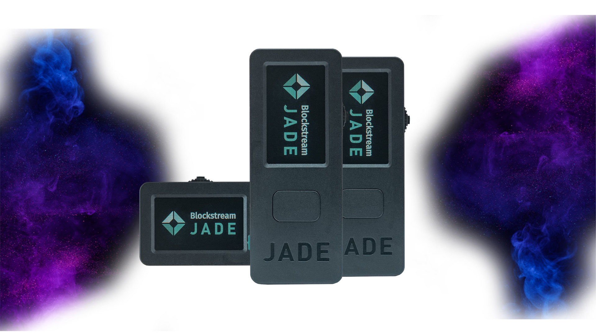  Blockstream Jade - Bitcoin Hardware Wallet - Camera -  Bluetooth - USB-C - 240 mAh Battery - Secure Your Bitcoin Offline  (Transparent Orange) : Electronics