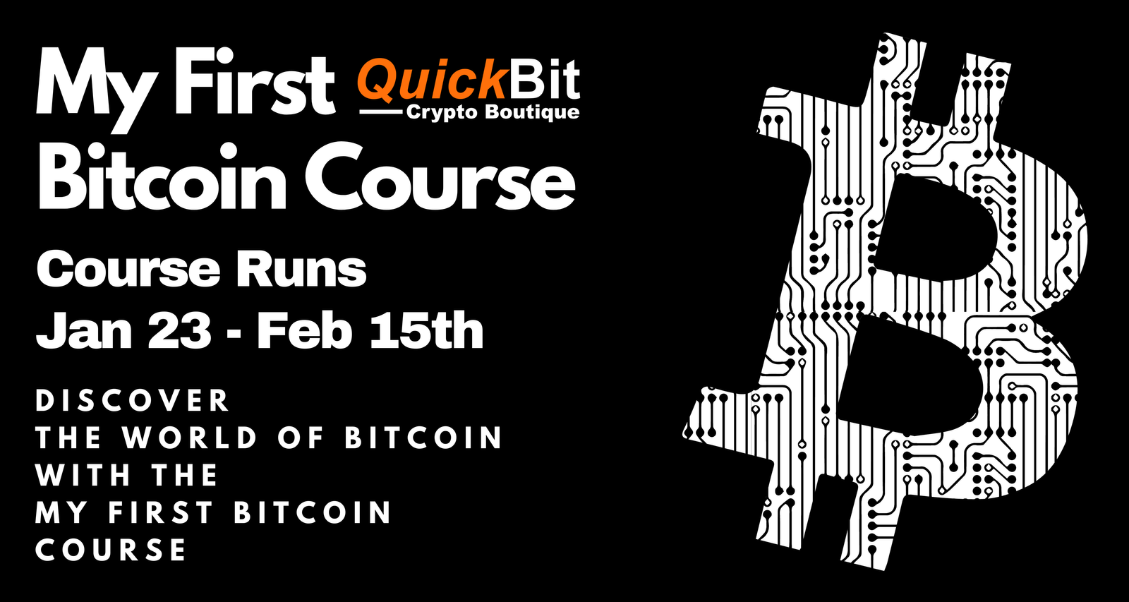 My First Bitcoin Course