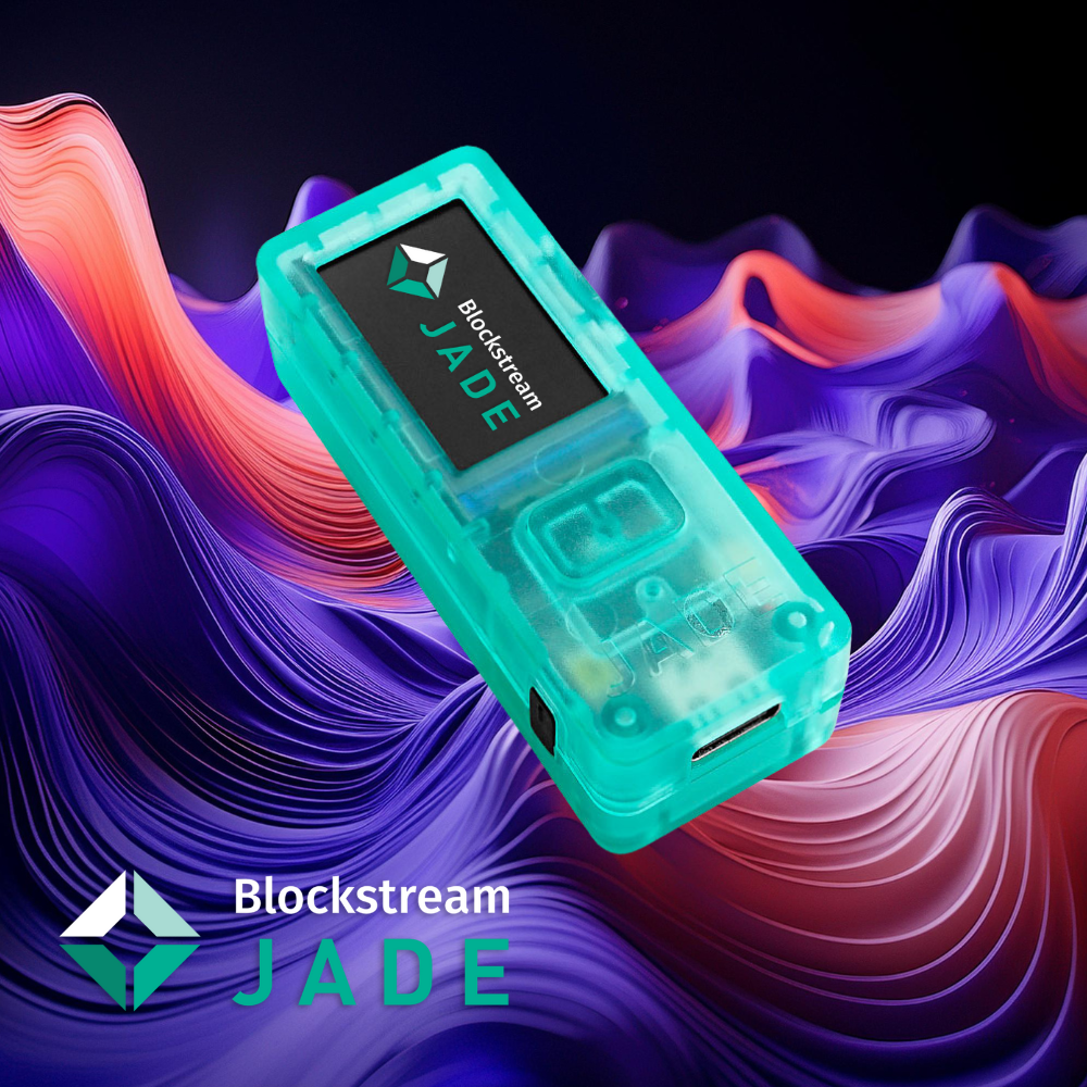 Glockstream Jade hardware Wallet - Green Jade Colour